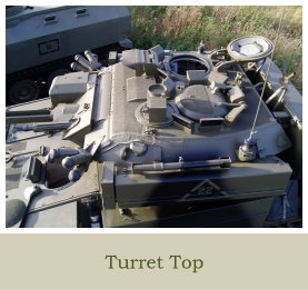 Previous Projects CVR T Sabre 02 FD 14 Completed Vehicle Section Turret Top
