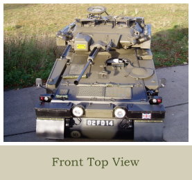 Previous Projects CVR T Sabre 02 FD 14 Completed Vehicle Section Front Top View