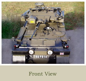 Previous Projects CVR T Sabre 02 FD 14 Completed Vehicle Section Front View
